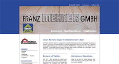 Desktop Screenshot of franz-mehner.de